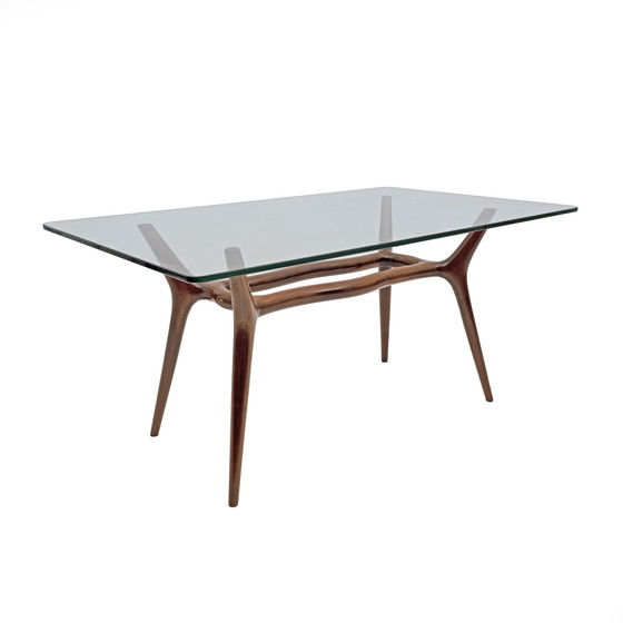 Image 1 of Attributed To Ico Parisi Mid-Century Modern Coffee Table, Italy, 1950S