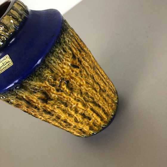 Image 1 of Vintage fat lava ceramic vase by Heinz Siery for Carstens Tönnieshof, Germany 1970