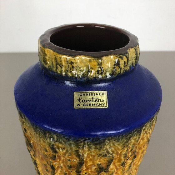 Image 1 of Vintage fat lava ceramic vase by Heinz Siery for Carstens Tönnieshof, Germany 1970