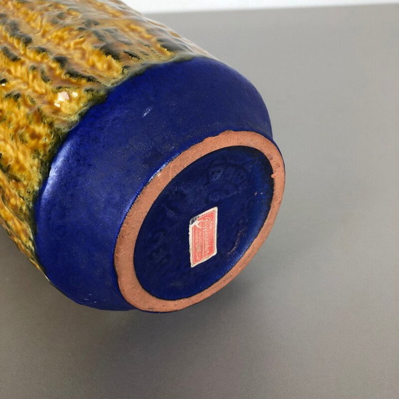 Image 1 of Vintage fat lava ceramic vase by Heinz Siery for Carstens Tönnieshof, Germany 1970