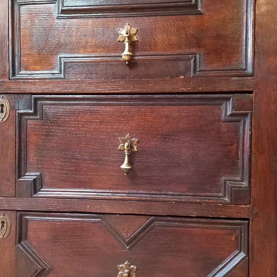 Image 1 of English Chest of Drawers From The 18th Century