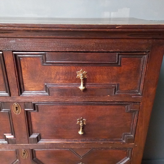 Image 1 of English Chest of Drawers From The 18th Century