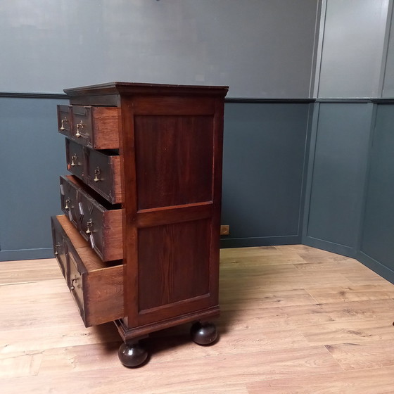 Image 1 of English Chest of Drawers From The 18th Century