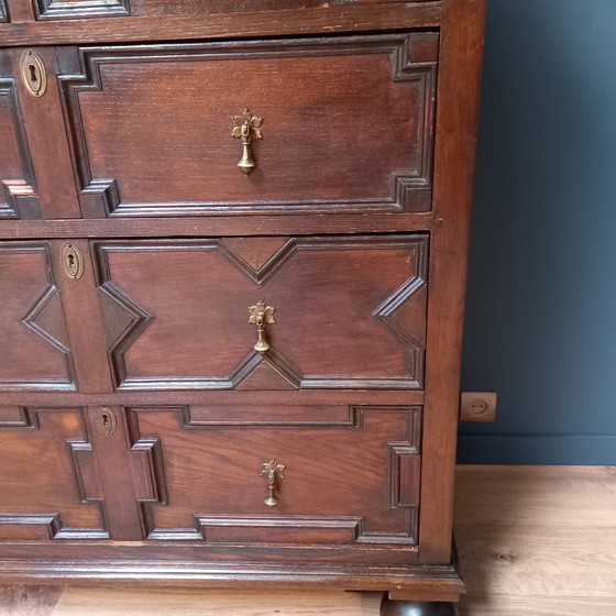 Image 1 of English Chest of Drawers From The 18th Century