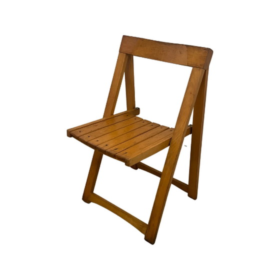 Image 1 of Aldo Jacober Folding chair model ‘Trieste’  Bazzani Italy