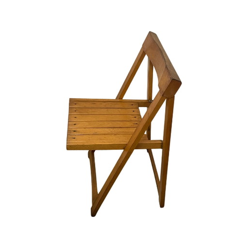 Aldo Jacober Folding chair model ‘Trieste’  Bazzani Italy