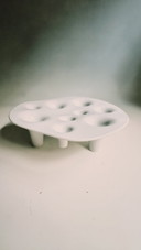 Candeliere a forma di fruttiera di Willem Noyens