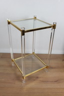 Vintage Hollywood Regency side table