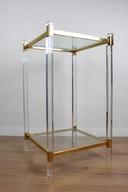 Vintage Hollywood Regency side table