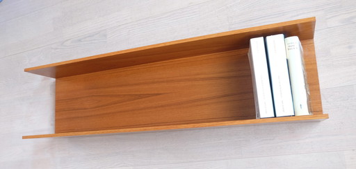 Wilhelm Renz wall shelf U-shape walnut 100 Cm Aeb