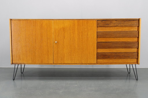 1960S Jiri Jiroutek Upcycled Sideboard ,Czechoslovakia 