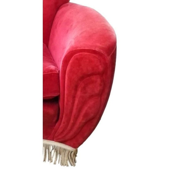 Image 1 of Pair of vintage armchairs by Guglielmo Ulrich, 1940