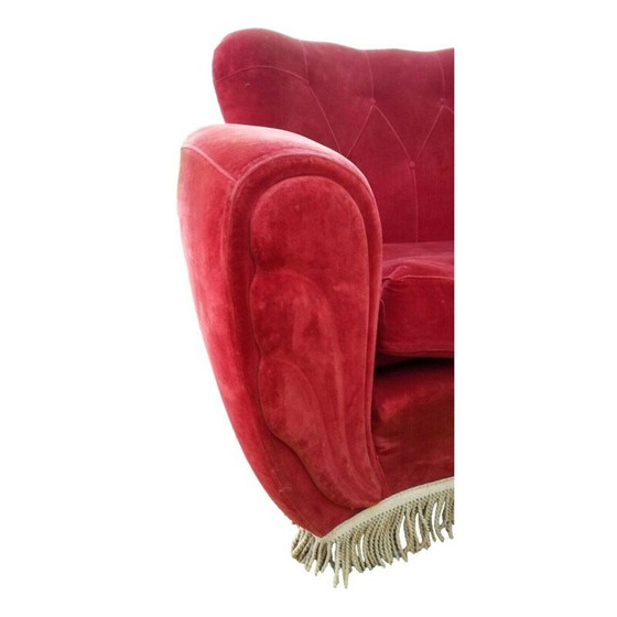 Image 1 of Pair of vintage armchairs by Guglielmo Ulrich, 1940