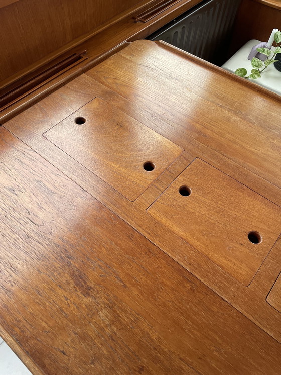 Image 1 of Teak Wooden Ship's Table