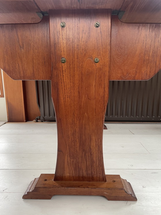 Image 1 of Teak Wooden Ship's Table