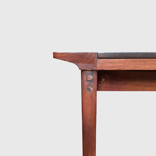 Vintage teak coffee table by Hans Olsen for C.S. Mobler, Denmark 1970