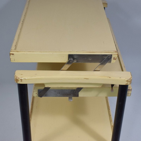 Image 1 of Credenza vintage modernista a 3 vassoi con sistema di chiusura per Gruco, 1930