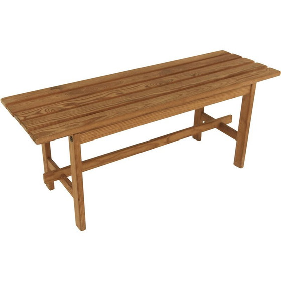 Image 1 of Vintage pine bench, Sweden 1970