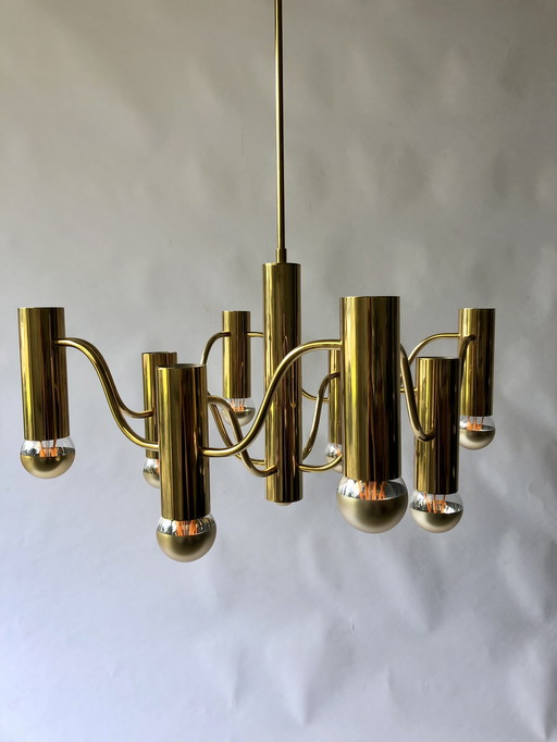 Brass pendant lamp