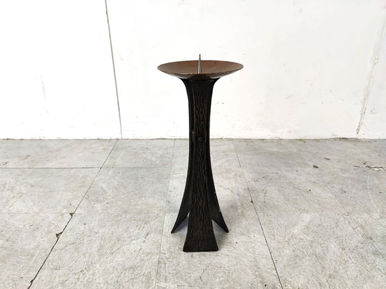 Image 1 of Brutalist candle holder 1970s