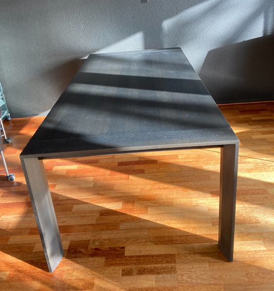 Image 1 of Extenso dining table in black oak