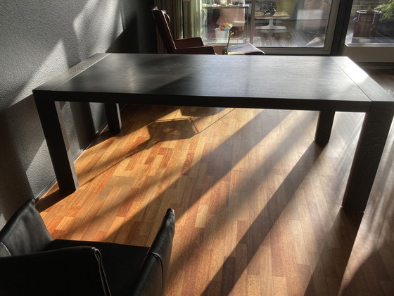 Image 1 of Extenso dining table in black oak