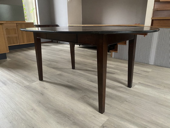 Image 1 of Cherry Company Oval Table Cherry Wood