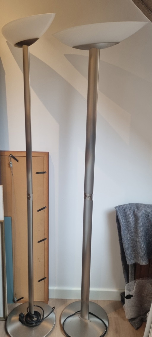 2x Holtkotter / Holtkötter Dimmable Floor Lamps