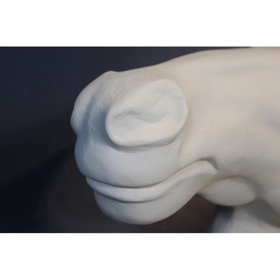 Image 1 of Scultura vintage "Testa di cavallo" in resina, Italia 1970