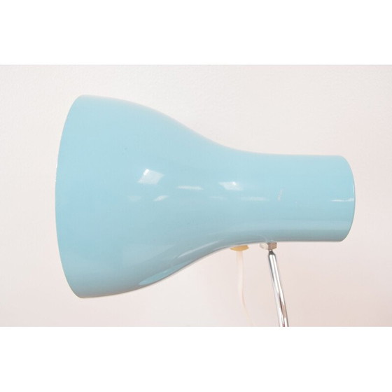 Image 1 of Vintage metal and chrome table lamp by Josef Hurka for Napako, Czechoslovakia 1960