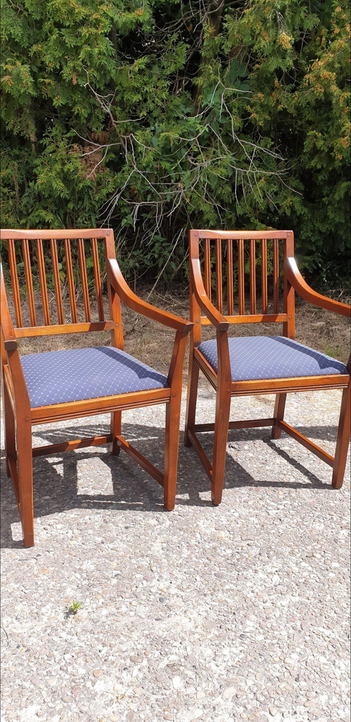 2 fauteuils Schuitema Jugendstil