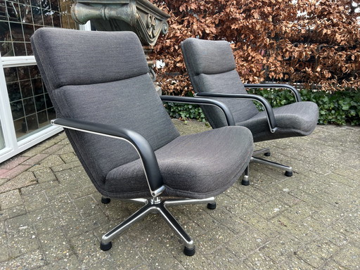 2X Artifort F154 Armchairs