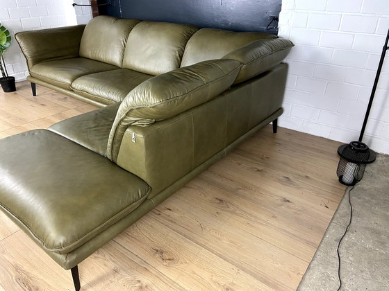 Image 1 of Leather sofa Willi Schillig leather couch leather corner sofa corner sofa sofa couch