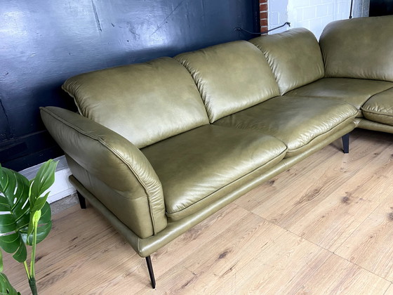 Image 1 of Leather sofa Willi Schillig leather couch leather corner sofa corner sofa sofa couch