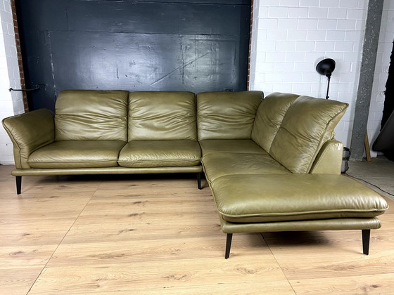 Image 1 of Leather sofa Willi Schillig leather couch leather corner sofa corner sofa sofa couch