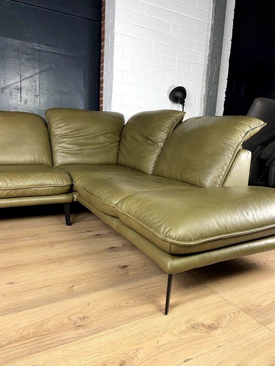 Image 1 of Leather sofa Willi Schillig leather couch leather corner sofa corner sofa sofa couch