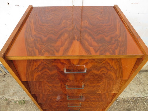 Image 1 of 50's chest of drawers / chest of drawers in rosewood