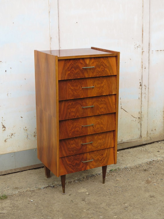 Image 1 of Commode / chiffonnier années'50 en palissandre