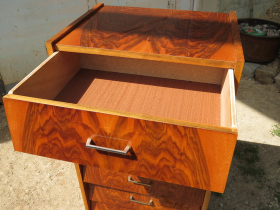 Image 1 of 50's chest of drawers / chest of drawers in rosewood