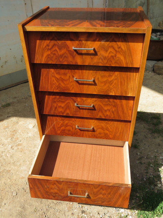 Image 1 of 50's chest of drawers / chest of drawers in rosewood