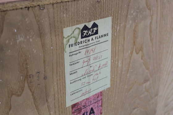 Image 1 of Mobile TV vintage, cassettiera, credenza - Friedrich A. Flamme FAF anni '60