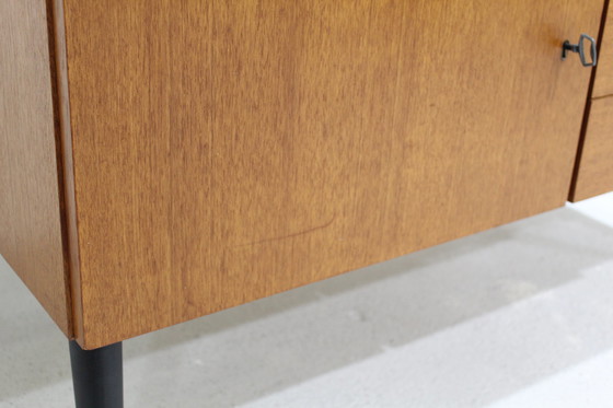 Image 1 of Mobile TV vintage, cassettiera, credenza - Friedrich A. Flamme FAF anni '60