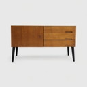 Vintage television cabinet, chest of drawers, sideboard - Friedrich A. Flamme F.A.F. 1960s