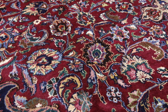 Image 1 of Tappeto persiano originale annodato a mano Mashad 406 x 296 cm ottime condizioni fine