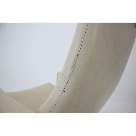 Image 1 of Sedia girevole vintage per Asko Sweden beige, anni '70