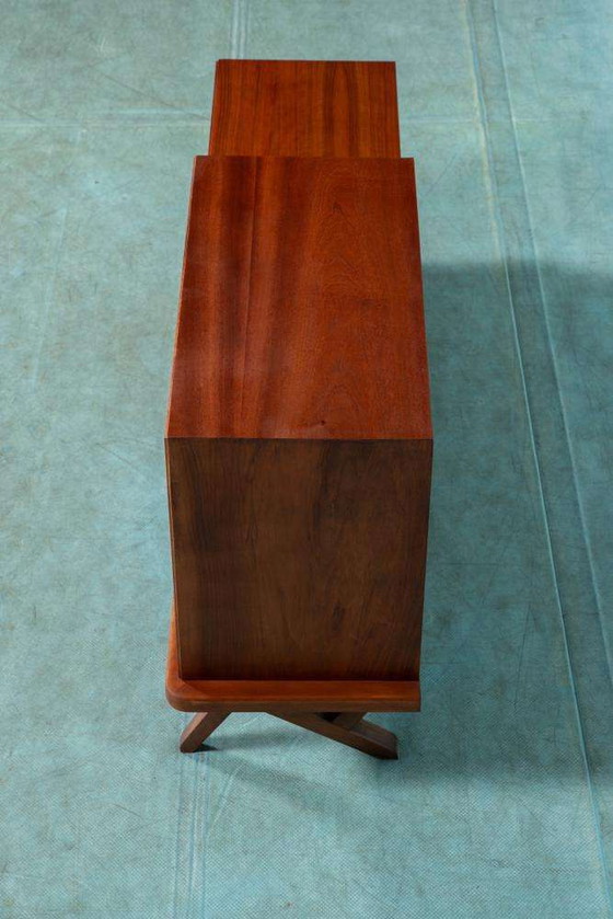 Image 1 of Vintage walnut Fristho sideboard 1960s Rudolf Gladzel