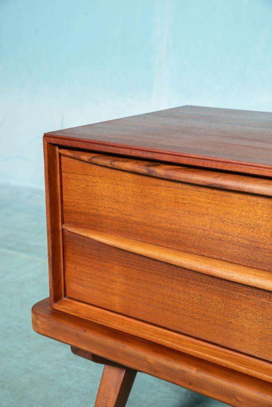 Image 1 of Vintage walnut Fristho sideboard 1960s Rudolf Gladzel