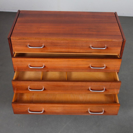Image 1 of Vintage wooden chest of drawers for Up Zavody, Czechoslovakia 1960