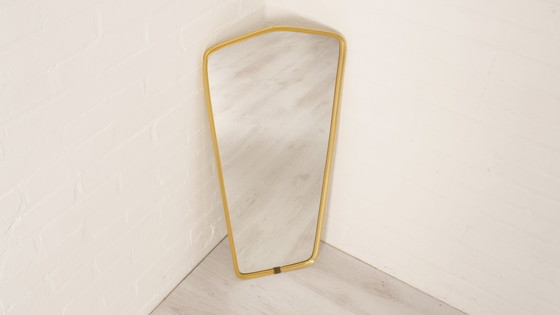 Image 1 of Miroir vintage | Laiton | 79 cm