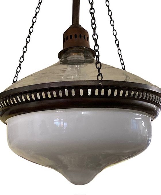 Image 1 of Lampe industrielle allemande